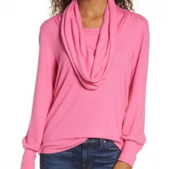 Gibsonlook Cozy Fleece Convertible Neck Sweatshirt - Picture 3 of 9